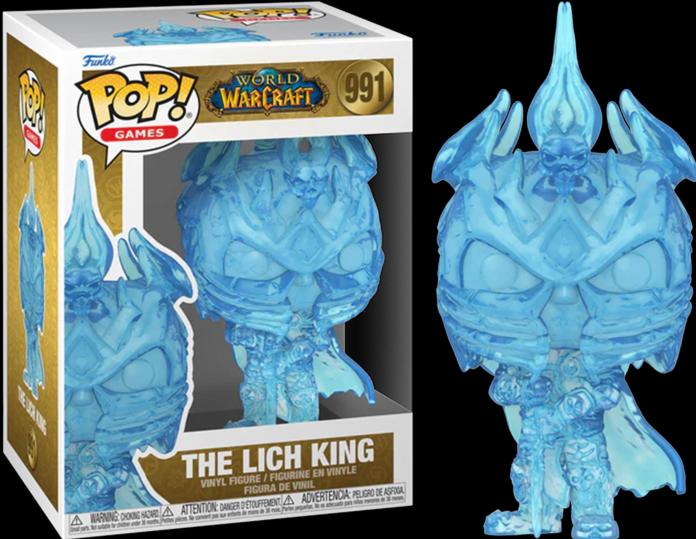 Image du produit Funko Warcraft POP! Games Vinyl Figur Lich King 9 cm
