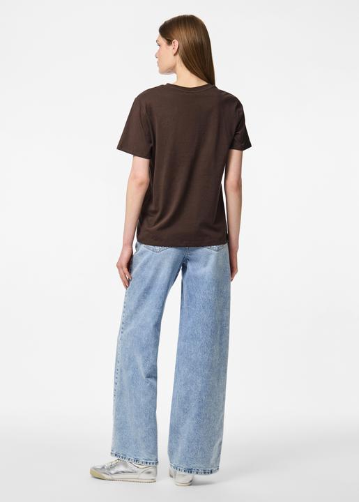 Actual product image Pieces Pcria Ss Solid Tee Jrs Noos Bc (S)