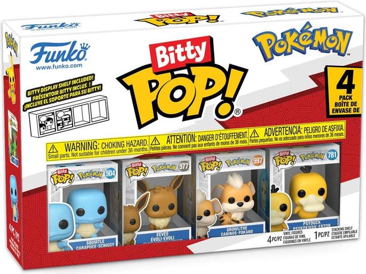 Immagine prodotto Funko Bitty POP! 4 Pack Pokemon: Squirtle