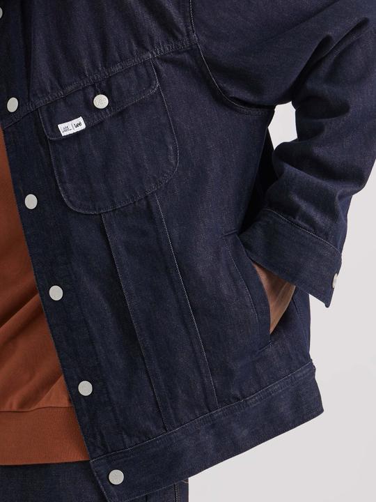 Actual product image Lee Denim jacket JMB Rider Jacket Inside Art (L)