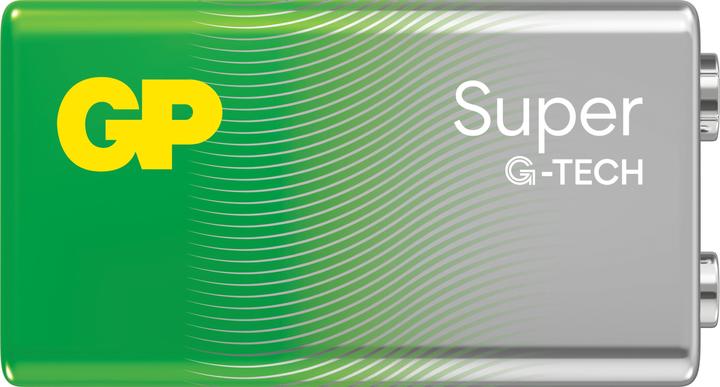 Actual product image GP Batteries GP Super Alkaline 9V-Block 6LR61 Neu 0301604AETA-B1 (1 pcs., AA)