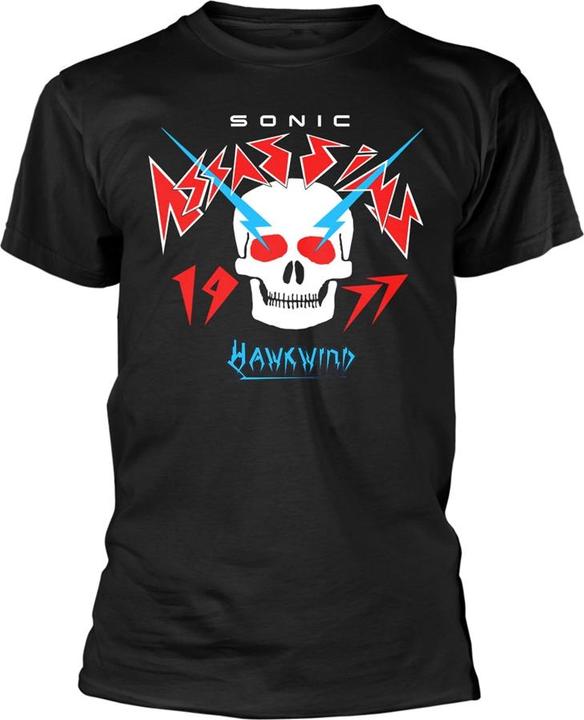 Immagine prodotto Hawkwind Unisex Adult Sonic Assassins T-Shirt, Schwarz, 3XL (3XL)