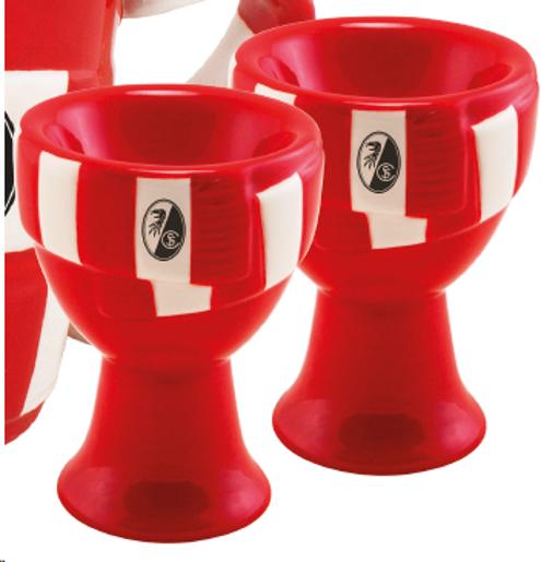 Actual product image Trade Con SC Freiburg Eierbecher Set "Schal"