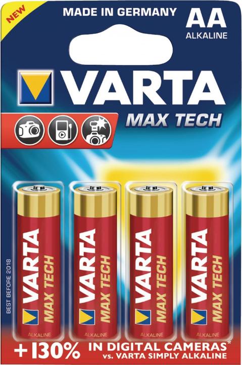 Actual product image Varta LongLife Max Power (4 pcs., AA, 2980 mAh)