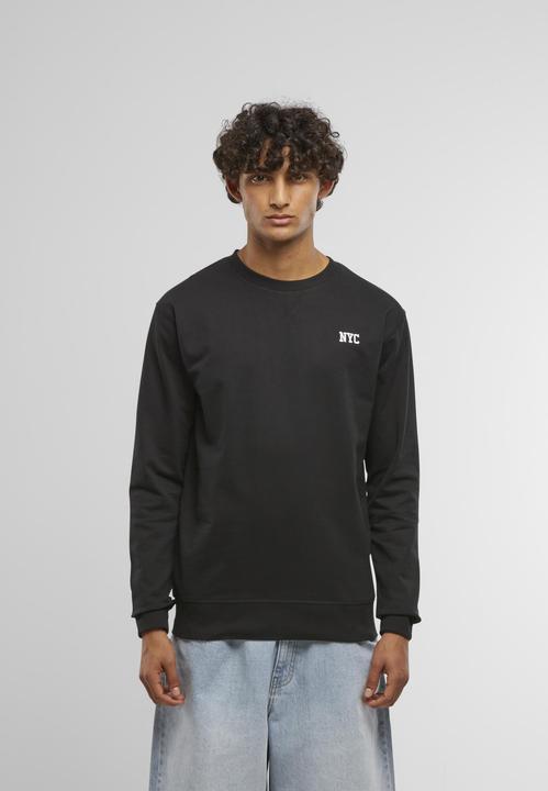 Actual product image Mister Tee MisterTee NYC Wording EMB Light Crew Sweatshirt - 201911 (M)