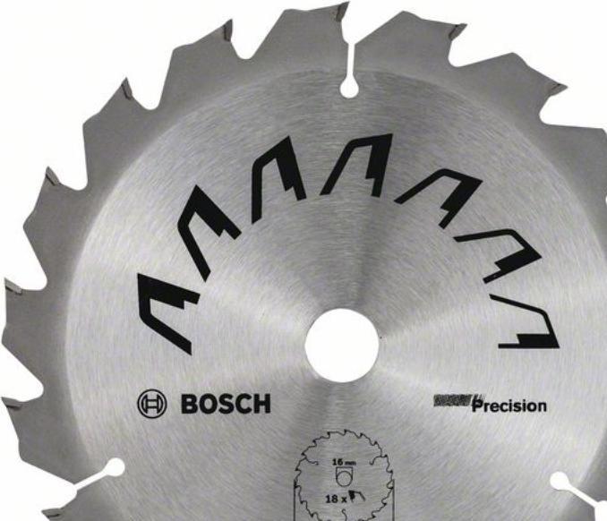 Bosch Zubehör Kreissägeblatt PRECISION D= 150 mm Bohrung= 16 mm Z= 18