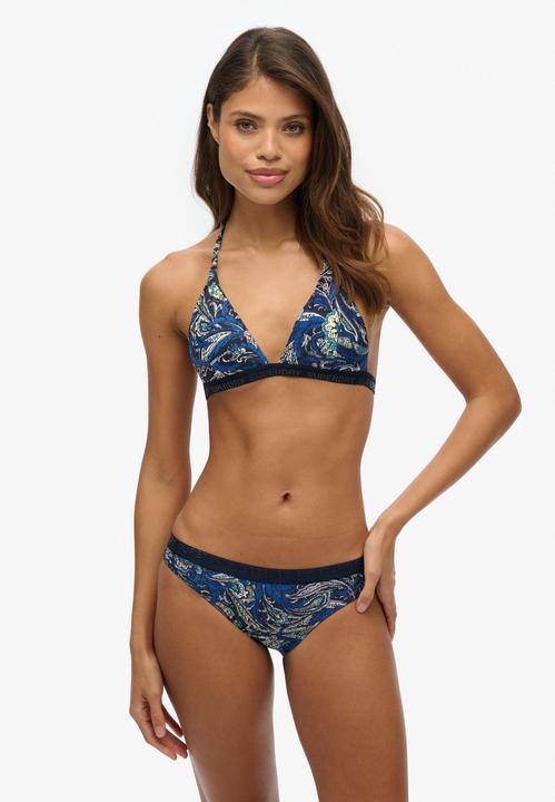 Actual product image Superdry Print Triangle Bikini Top (10)
