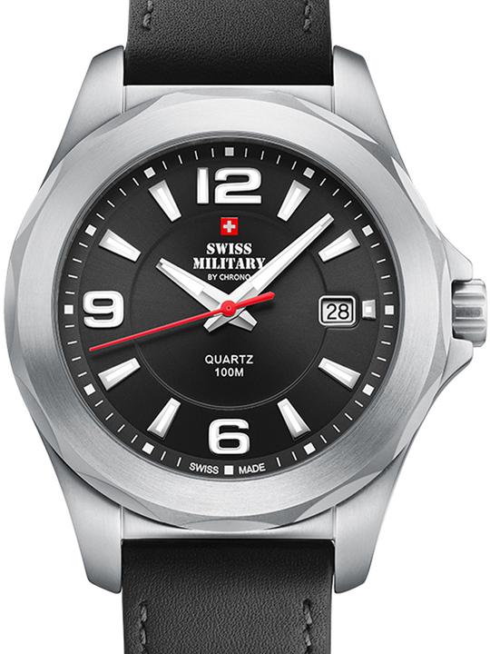 Swiss Military SM34099.01 Herrenuhr 42mm 10ATM (Analoguhr, 42 mm)