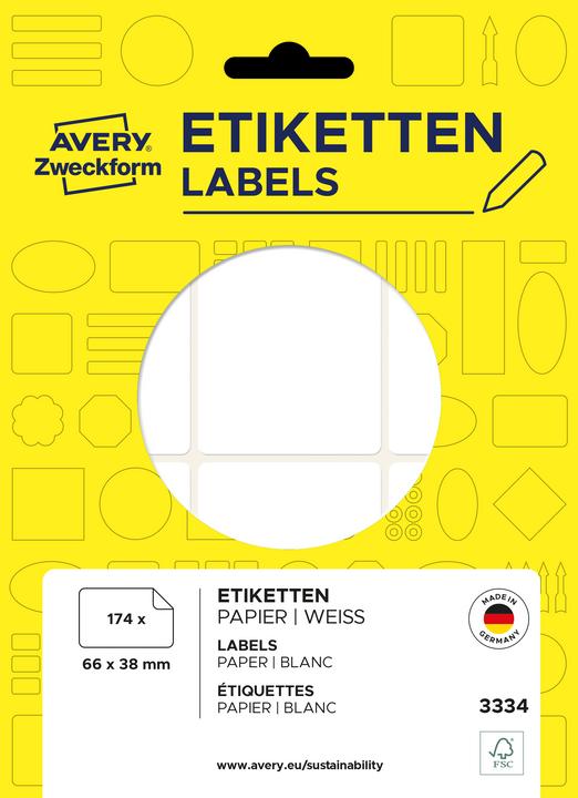 Image du produit Avery Étiquettes universelles