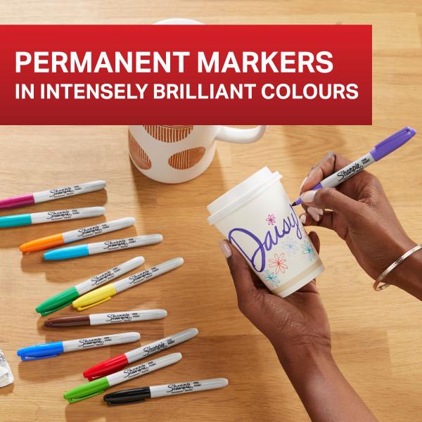 Produktbild Newell Sharpie - Permanent Marker Fine Special Edition 18-Blister (2204015) (Mehrfarbig, 1 mm, 18 x)
