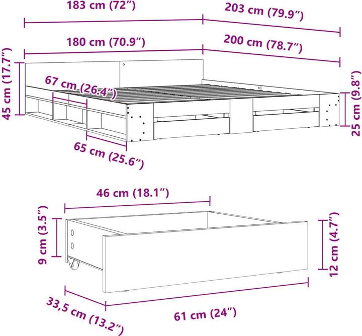 Produktbild VidaXL Keran (180 x 200 cm)