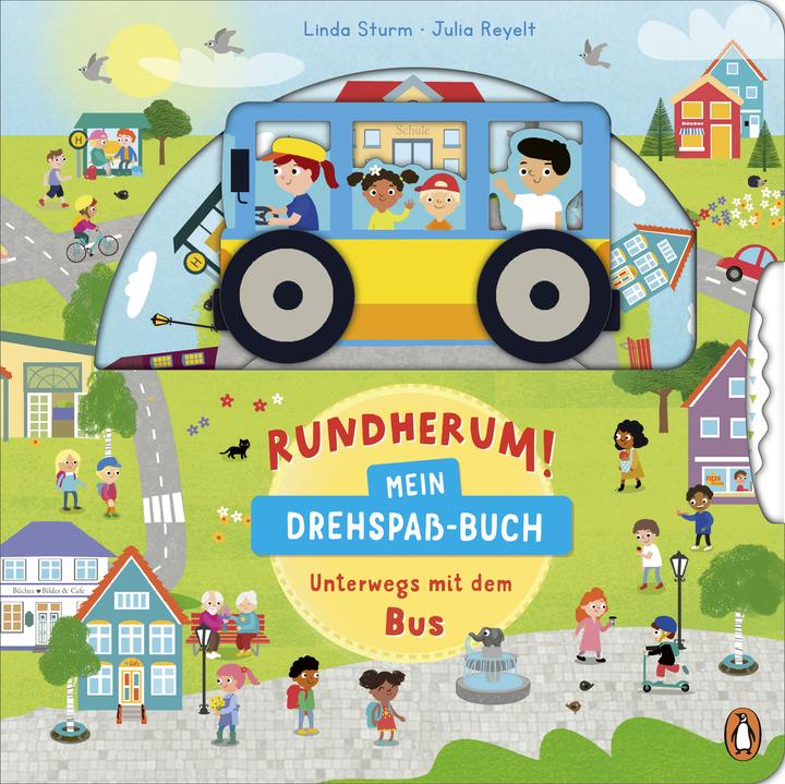 Produktbild Rundherum! Mein Drehspass-Buch – Unterwegs mit dem Bus (Deutsch)