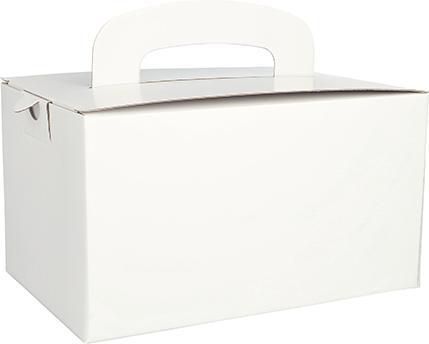 Produktbild Papstar Lunch-Box, eckig mit Tragegriff (20 x)