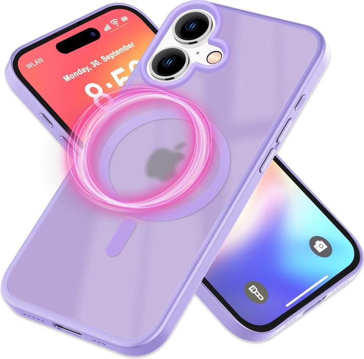 Actual product image Nalia Matte hybrid case with MagSafe function (Apple iPhone 16)