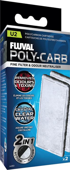 Produktbild Fluval Poly-Aktivkohle U2 (110 l, Innenfilter, Süsswasser, Salzwasser)
