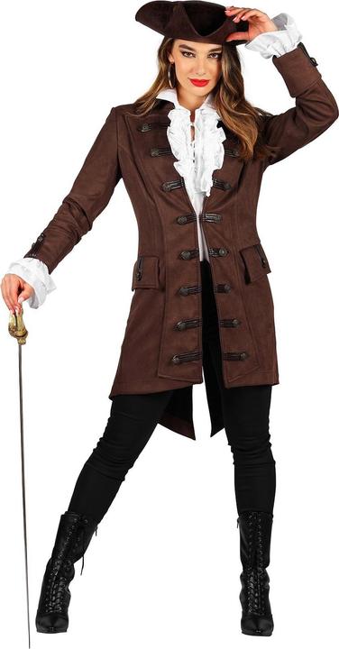 Produktbild Thetru Damen Piraten Jacke Mary Read, braun (L)