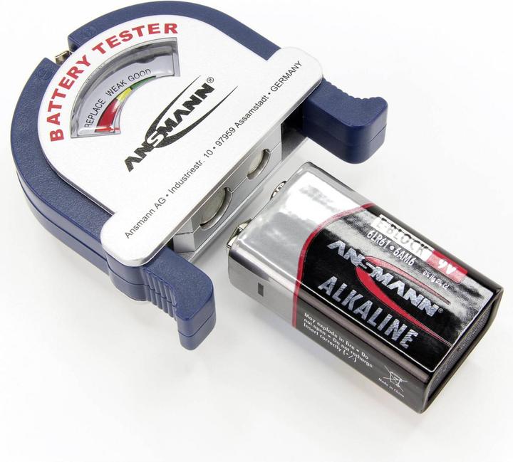 Actual product image Ansmann Batterietester