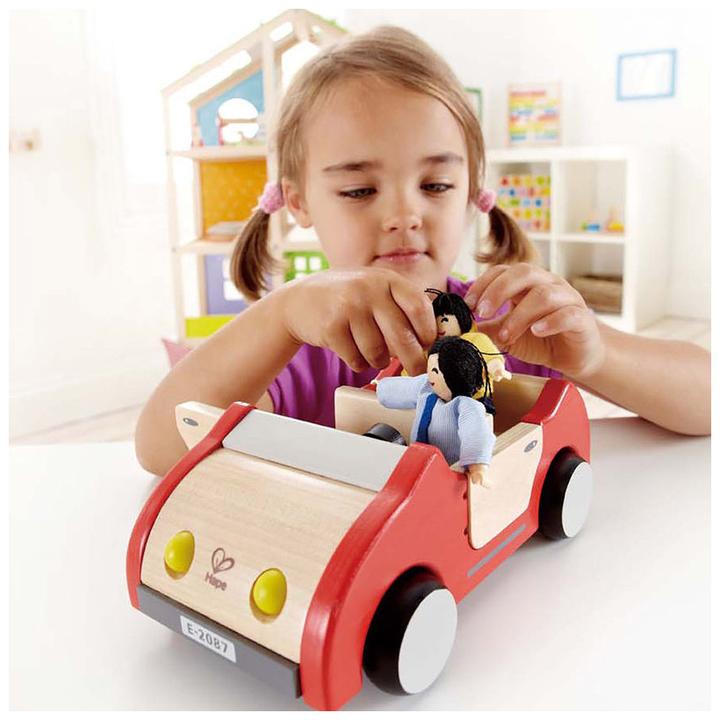 Actual product image Hape family car