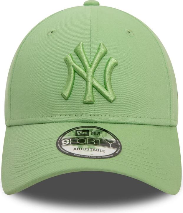 Actual product image New Era 9Forty Strapback Cap - New York Yankees lime green