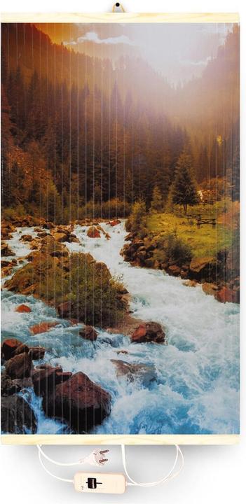 Produktbild Trio Infrarotheizung – flexibles Heizpaneel 430 W, Design 10 Fluss, Masse 100 x 57 cm