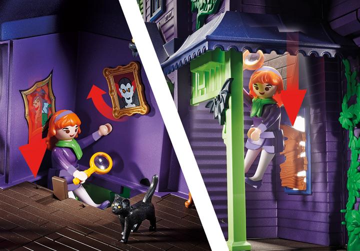 Image du produit Playmobil SCOOBY-DOO! L'aventure dans une maison hantée (70361, Playmobil Scooby-Doo)