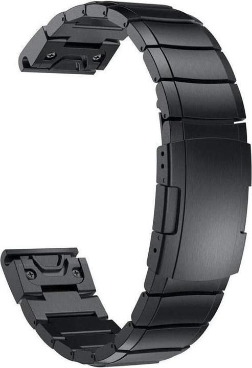 Image du produit Garmin Bande Tech Protect (26 mm, Acier inoxydable)