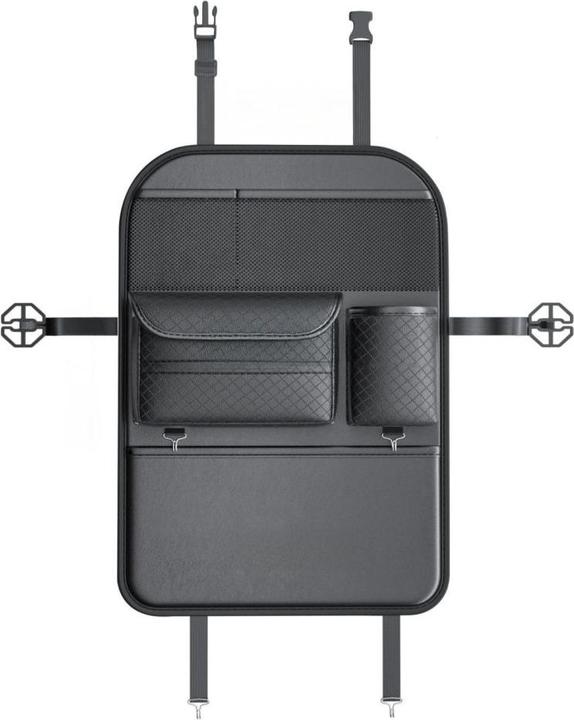 Immagine prodotto Compass Altri beni OEM Organizzatore per auto per sedili anteriori con scomparti D03 nero