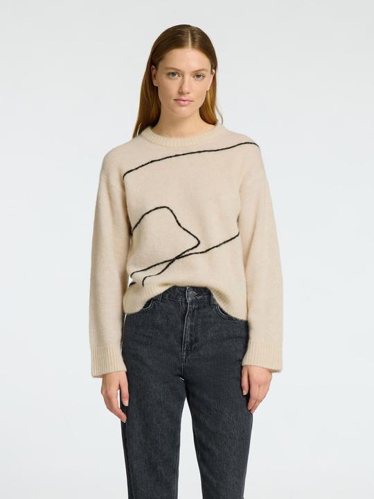 Immagine prodotto Selected Femme Abstrakter Strickpullover (L)