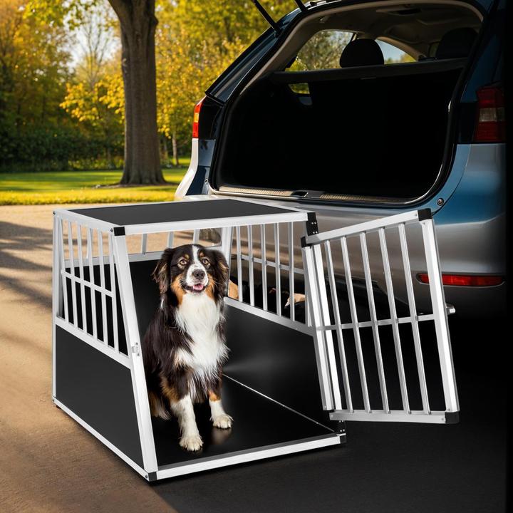 Image du produit tectake Boîte de transport pour chiens (Chien, Fermeture de sécurité)