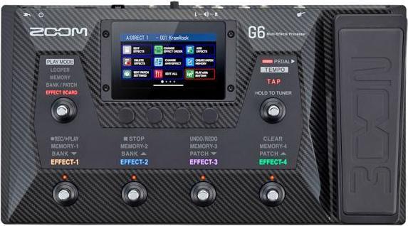 Produktbild Zoom G6 Multi-Effektgerät mit Speicherkarte (Amp Modeller)