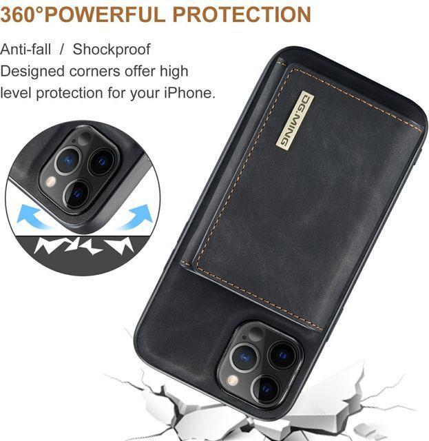 Actual product image Dg.Ming M1 Series Hardcase with Detachable Wallet (Apple iPhone 13 mini)