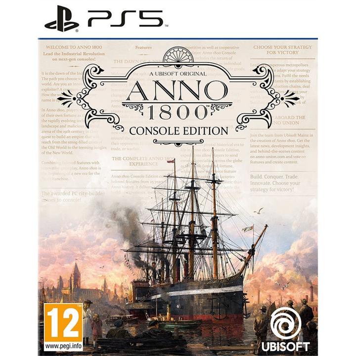 Image du produit Ubisoft Anno 1800 (PS5, DE)