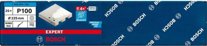 Produktbild Bosch Professional Zubehör EXPERT M480 Schleifnetz für Trockenbauschleifer, 225 mm, G 100, 25-tlg. (100)