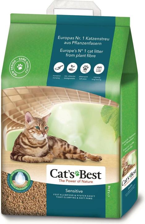 Cat's Best Sensitive 20l (Klumpend, 7.20 kg)