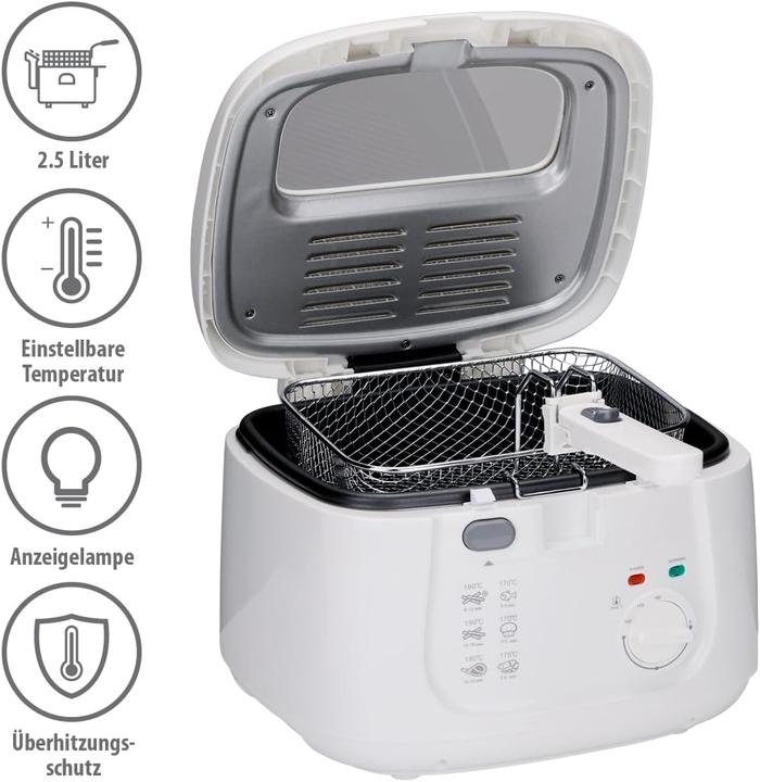 Actual product image alpina Deep fryer 230V 2.5L 1800W