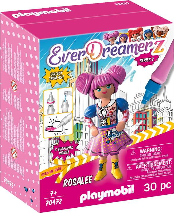 Image du produit Playmobil Rosalee "Comic World" (70472, Playmobil EverDreamerz)