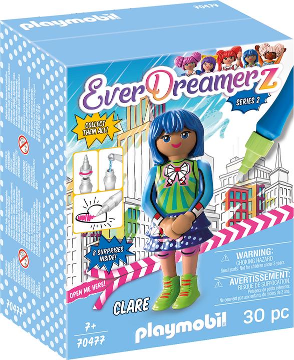 Actual product image Playmobil Clare "Comic World" (70477, Playmobil EverDreamerz)