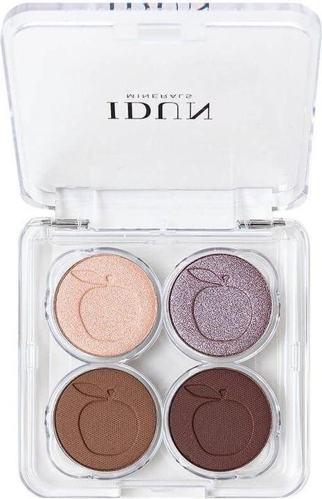 Actual product image IDUN Minerals Palette Eyeshadow Lavendel (Violet, Brown)