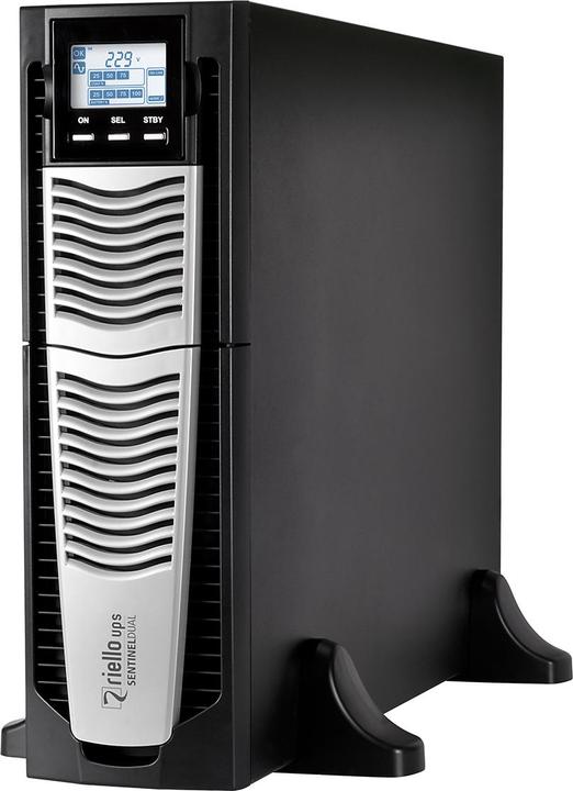 Image du produit Riello Sentinel Dual Dual Conversion (online) 4000 VA 3600 W 3 prise(s) AC (4000 VA, 3600 W, Double convertisseur en ligne Onduleur)