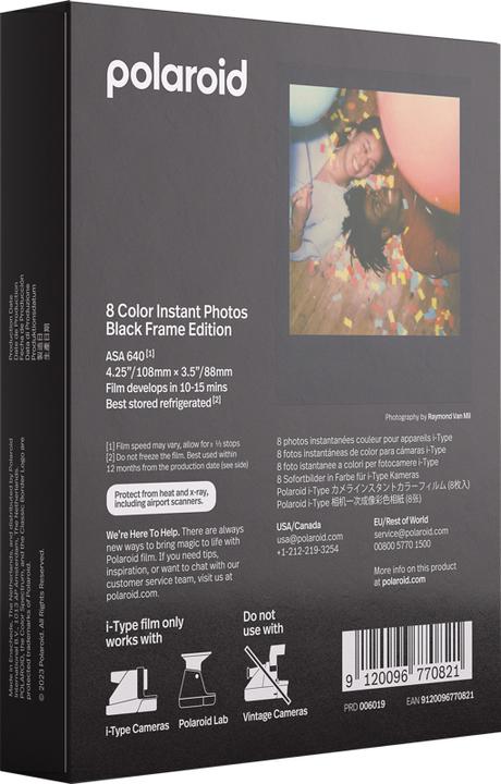 Actual product image Polaroid Black Frame Edition (OneStep+, Now)