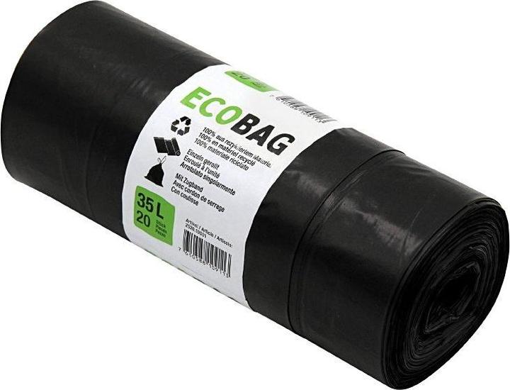 Produktbild Kehrichtsack 35L/schwarz ZB (20 x, 35 l)