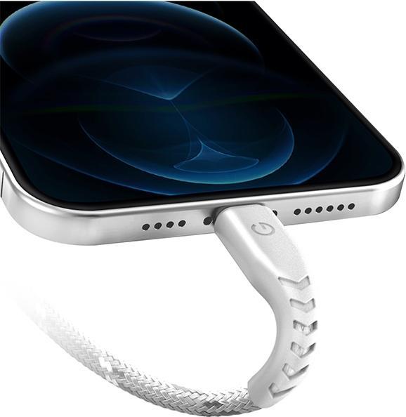 Actual product image Energea cable Nyloflex USB-C - Lightning C94 MFI 1.5m biały/white (1.50 m, USB 3.2 Gen 1)