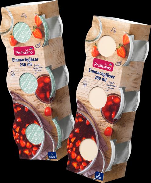 Produktbild dm Profissimo Einmachgläser 230ml