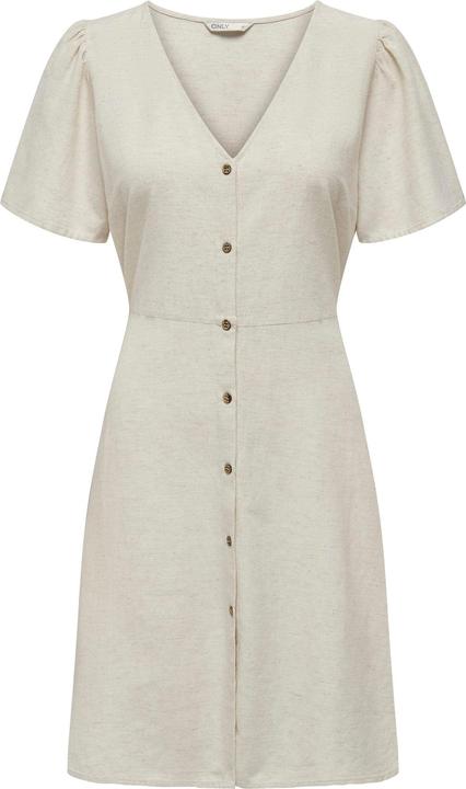 Only Onlvita Life Linen S/S Short Dress Wvn