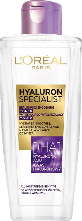 Image du produit L'Oréal Paris L'Oréal Spécialiste de l'Hyaluron Tonique Facial Remplissant et Lissant 200Ml (Lotion tonique, 200 ml)