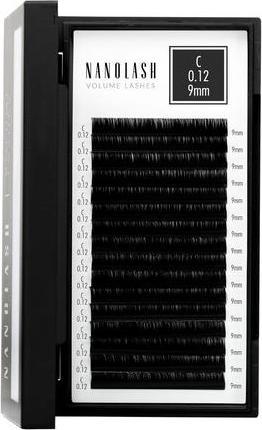Actual product image Nanolash Volume Lashes False Lashes for Professional Eyelash Extensions Volume Eyelash Extensions 9m (Artificial eyelashes)