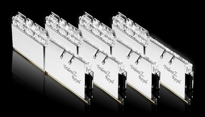 Image du produit G.Skill Trident Z Royal (4 x 16GB, 3200 MHz, RAM DDR4, DIMM)