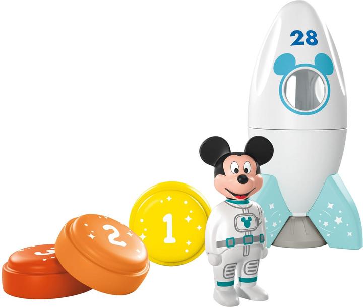 Image du produit Playmobil Disney : l'aventure de Mickey Mouse dans la fusée et l'espace (71771, Playmobil Junior)