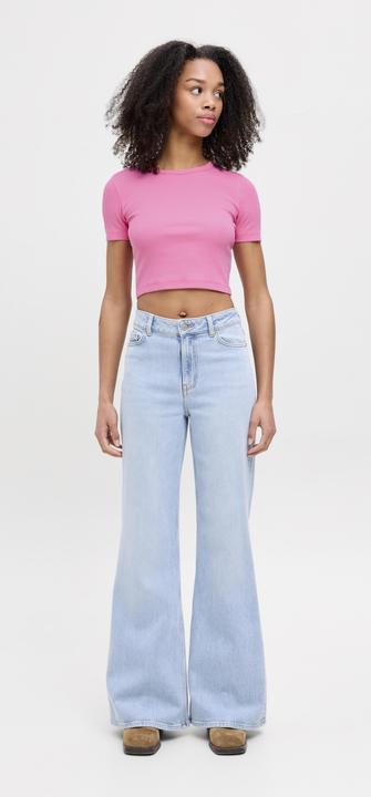 Produktbild JJXX Jxflorie Str Ss Rib Tee Jrs Noos (XS)