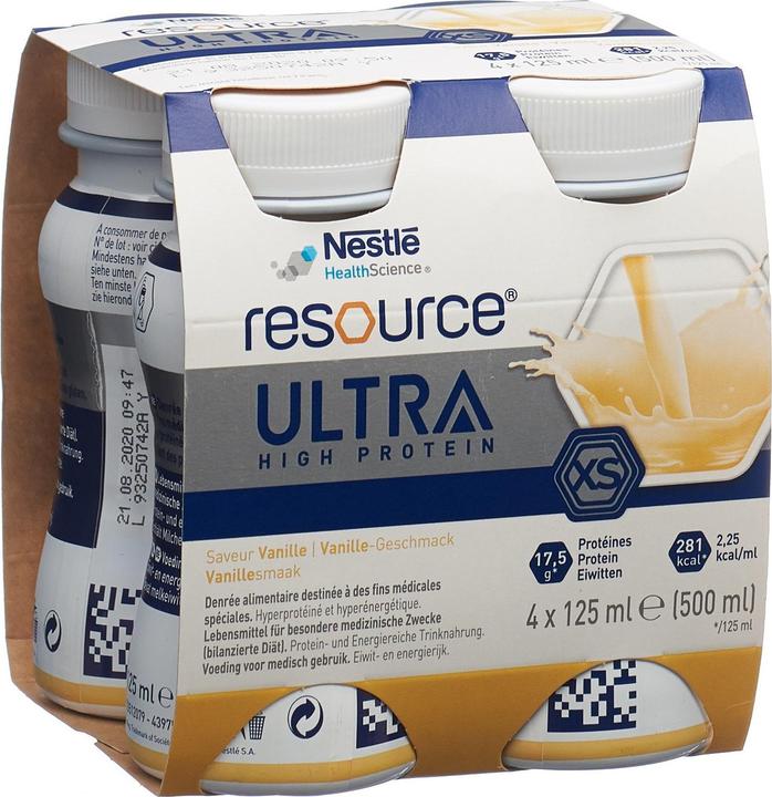 Produktbild Resource Ultra High Protein XS Vanille (Vanille)